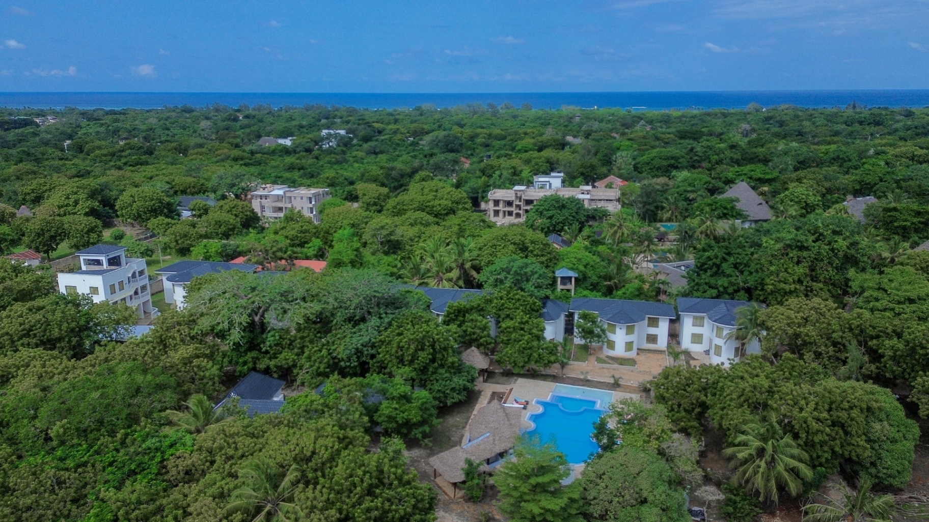 Diani Beach at golden hour